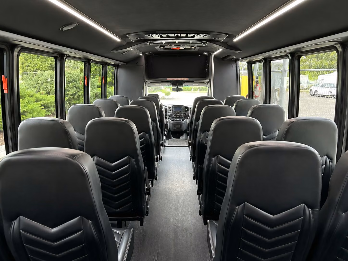20 passenger minibus inside