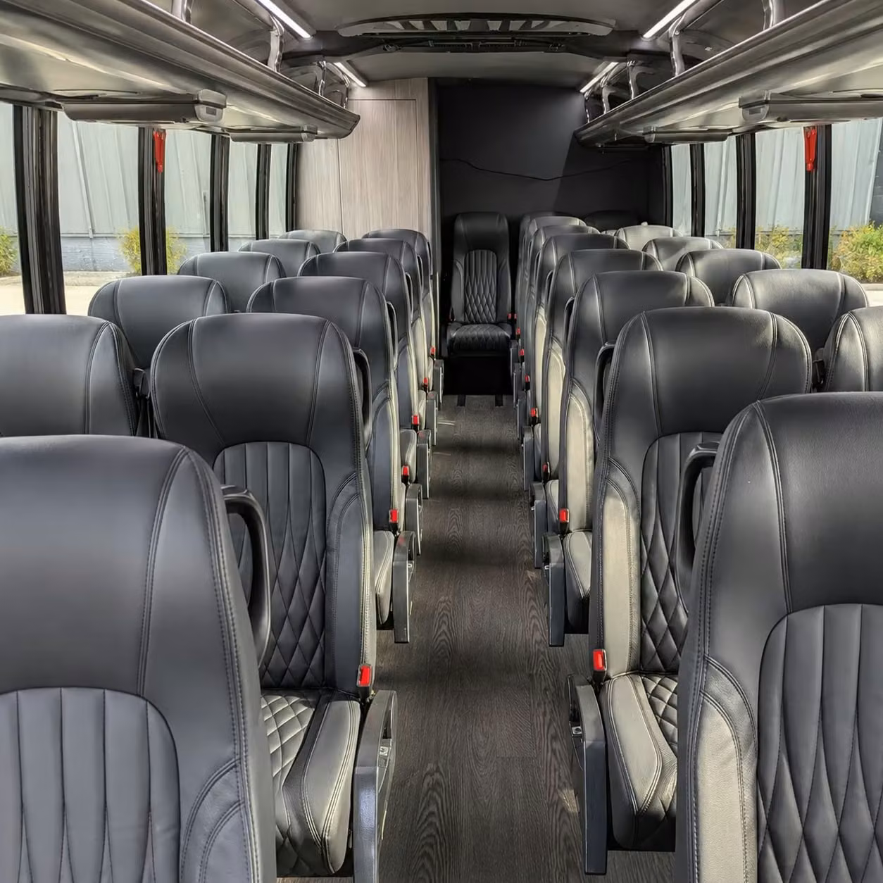 35 passenger minibus inside