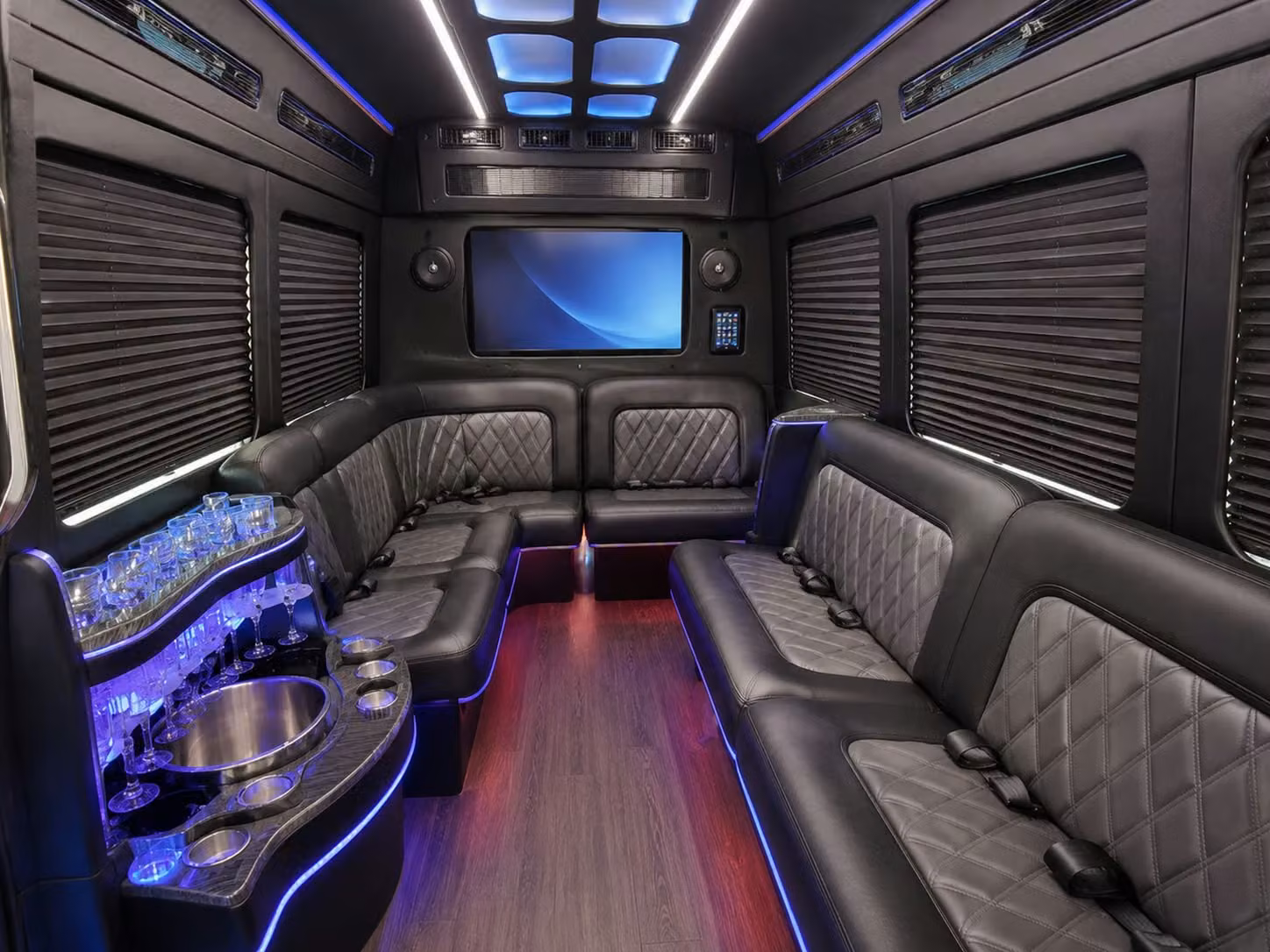 sprinter limousine inside