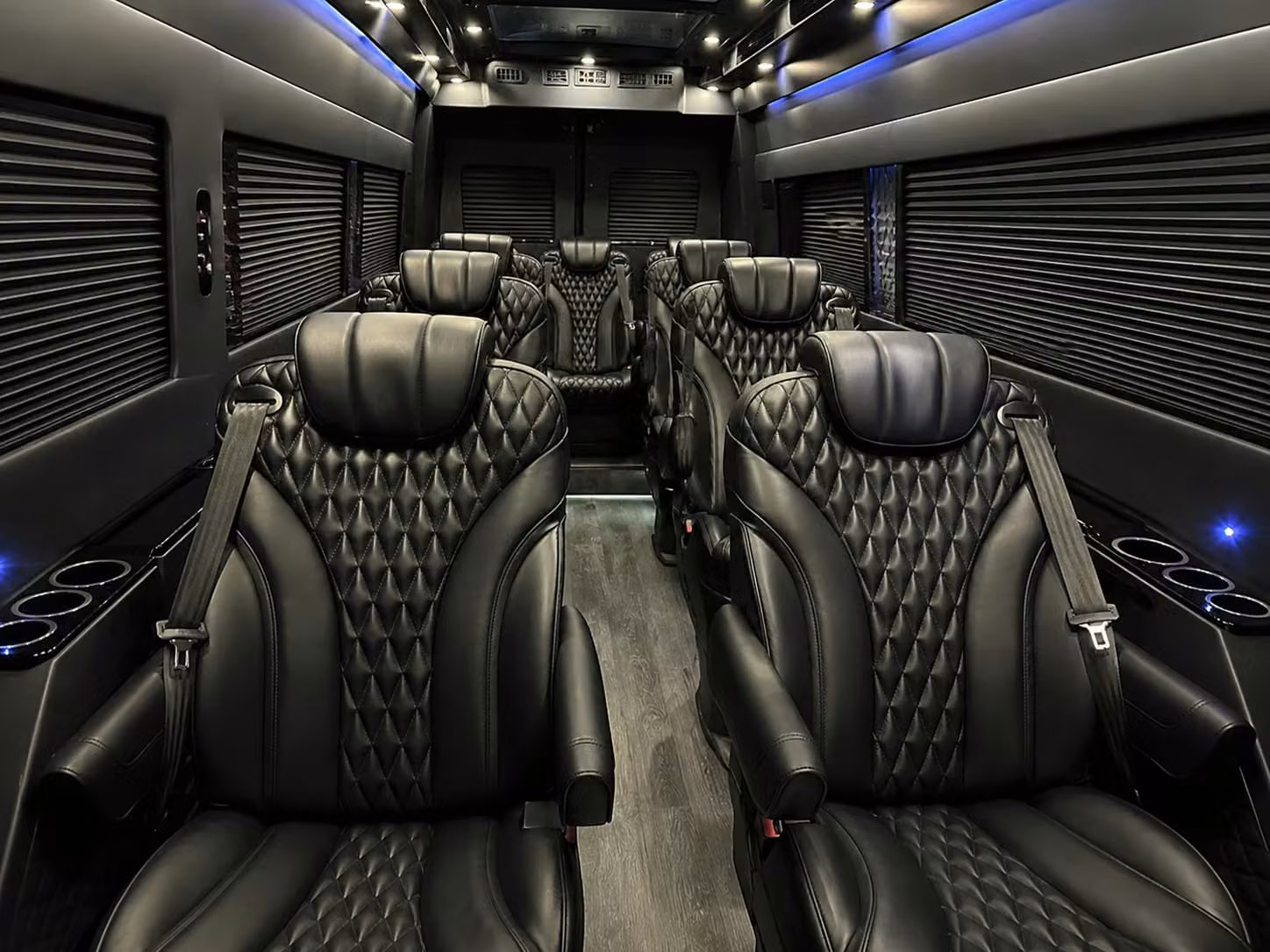 sprinter van with driver interior