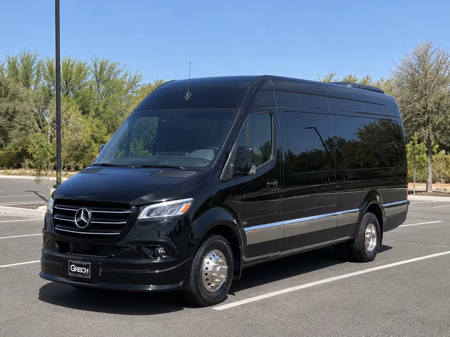 sprinter van with driver